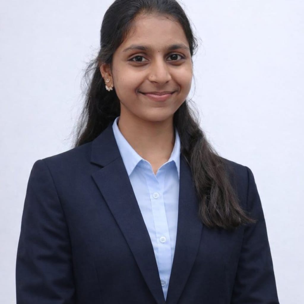Illustrated portrait of Shreya Patil